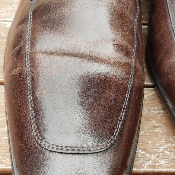 Gordon Rush Men's Brown Leather Shoes - Picture 5 of 6